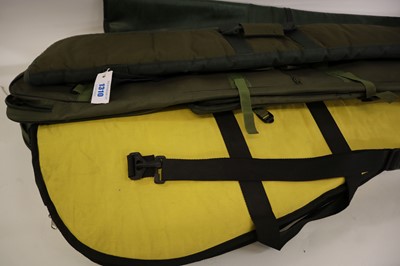 Lot 1310 - 5x padded gun slips, various colours