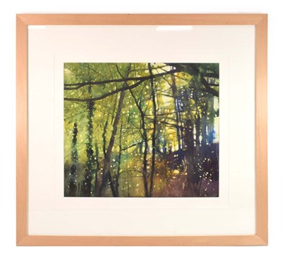 Lot 3 - David A Parfitt R.I. (b. 1943), 'Very Green...
