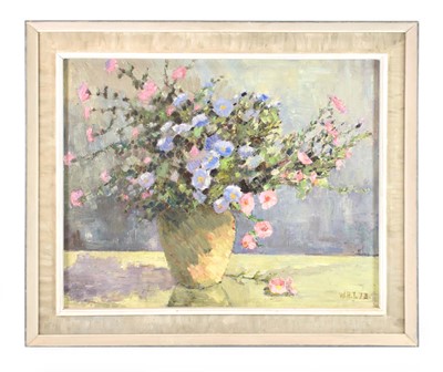 Lot 5 - 20th Century School, A still life of flowers,...