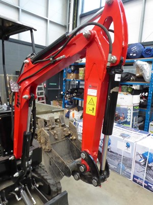 Lot 4340 - JPC 1 tonne mini digger with bucket and...