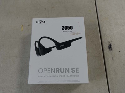 Lot 2050 - Boxed pair of Shokz OpenRun SE Bone Conduction...
