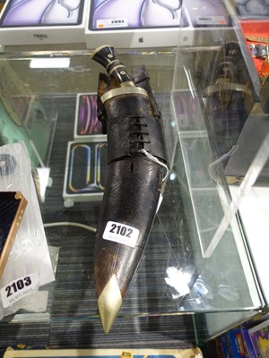 Lot 2102 - Khukuri Knife and sheaf