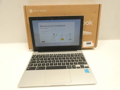 Lot 2003 - Samsung Chromebook 4 310XBA-KA1 Black laptop...