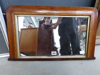 Lot 5064 - Edwardian over mantel