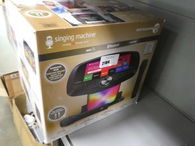 Lot 2184 - Wi-Fi karaoke hub singing machine