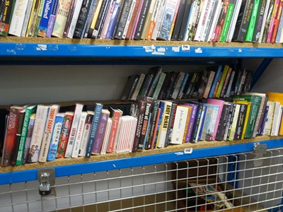 Lot 2120 - A half shelf of fiction & biography books