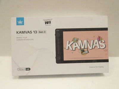 Lot 2011 - *Sealed* Huion Kamvas 13 Gen 3 Creatie Pen...