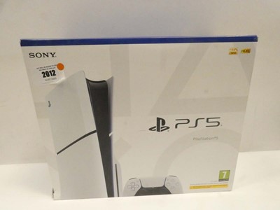 Lot 2012 - Sony PS5 Slim 1TB Disc Edition, boxed
