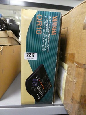Lot 2217 - Yamaha QR10 Music Accompaniment Player