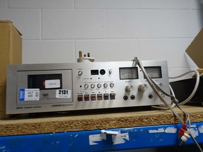 Lot 2131 - An Akai GNC-710D tape player