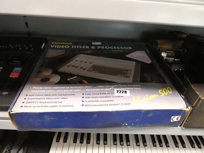 Lot 2228 - Camlink Video Titler and Processer