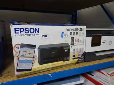Lot 2137 - A boxed Epson Eco Tank ET2811 printer