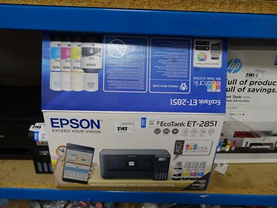 Lot 2142 - An Epson Eco Tank ET2851 printer boxed