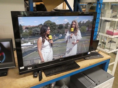Lot 2268 - Sony 40 inch TV, model KDL40W5710, with stand...