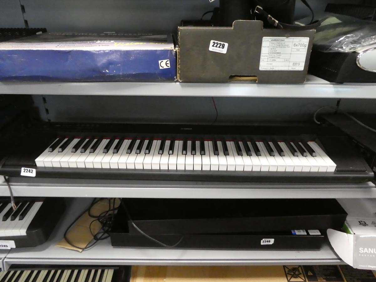 Lot 2242 - Yamaha Piaggero NP12 keyboard