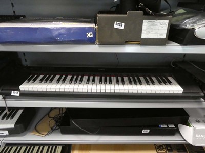 Lot 2242 - Yamaha Piaggero NP12 keyboard