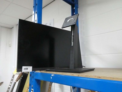 Lot 2269 - Asus monitor with stand, 27 inches, model VA27D