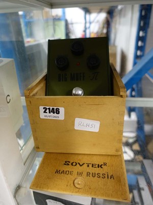 Lot 2146 - A Big Muff Pi Electro Harmonics Distortion pedal