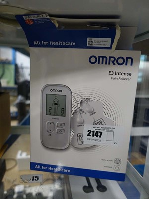 Lot 2147 - An Omron E3 Intense Pain Reliever , boxed