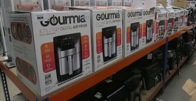 Lot 3029 - Nine Gourmia digital air fryers