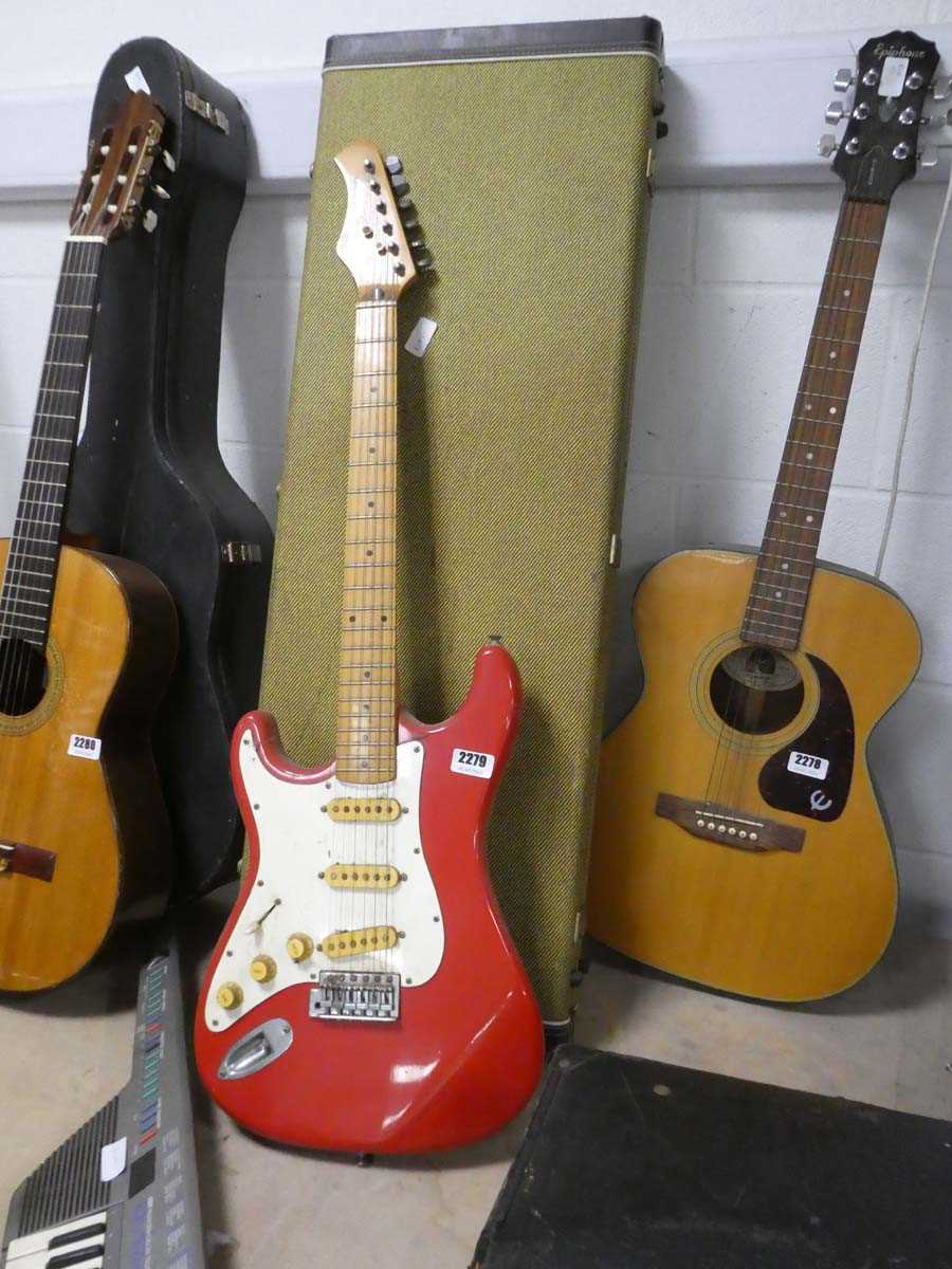 Lot 2279 - Antoria Starmaker 6 string electric guitar,...
