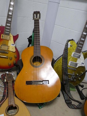 Lot 2282 - Aria A550 6 string acoustic guitar with 2...