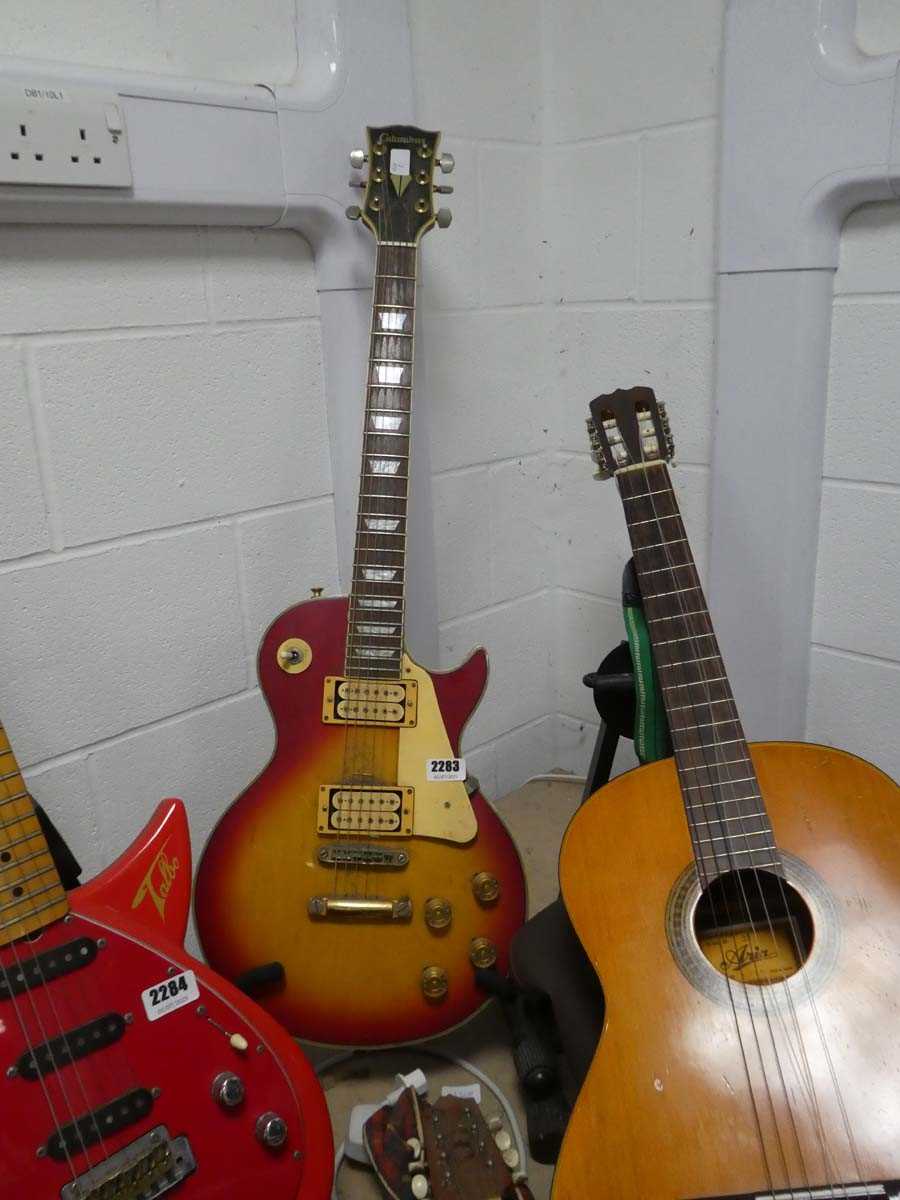 Lot 2283 - Columbus 6 string electric guitar with one...