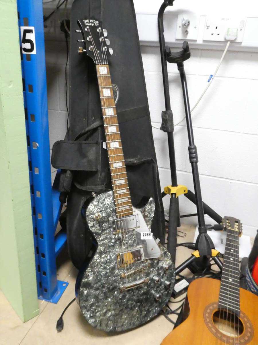 Lot 2286 - Indie Guitar Company 6 string electric guitar,...