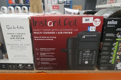 Lot 3077 - Instant Pot multi cooker and air fryer