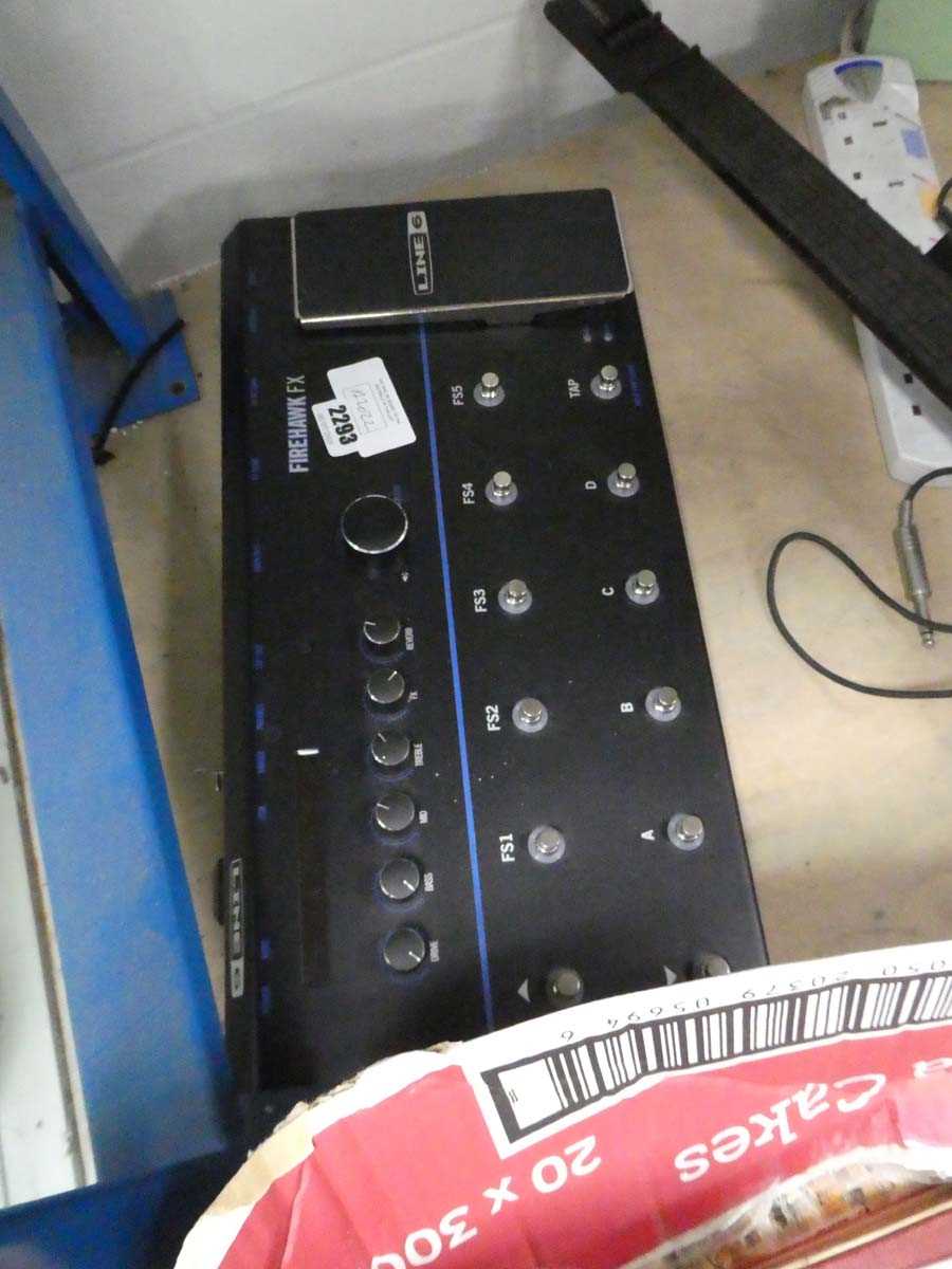 Lot 2293 - Fire Hawk FX line 6 effects pedal