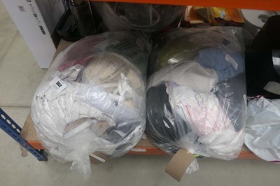Lot 3105 - Three bags of fabric