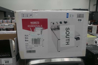 Lot 3119 - 5l single tank basket fryer
