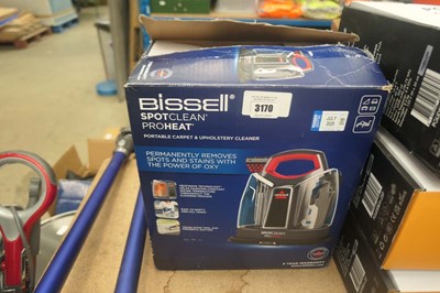 Lot 3170 - Bissell spot clean proheat portable carpet and...