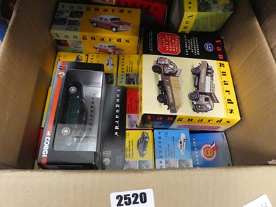 Lot 2520 - Selection of Diecast Vanguards vehicles
