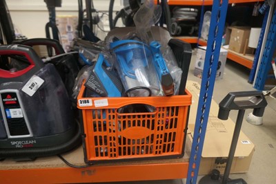 Lot 3186 - Box of Bissell vacuum cleaner parts etc