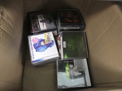 Lot 2521 - 3 boxes containing various CDs