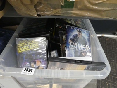 Lot 2524 - Box containing DVDs