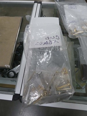 Lot 2390 - Selection of fountain pen nibs, full gilt...