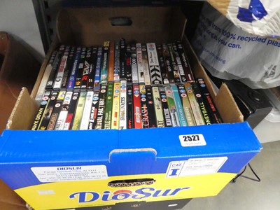 Lot 2527 - 2 boxes of various DVDs