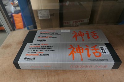 Lot 3235 - 2 Husk Japan kitchen knives