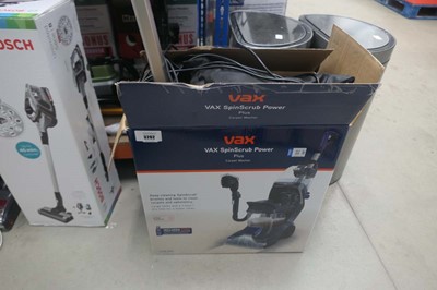 Lot 3202 - Vax spinscrub power plus carpet cleaner