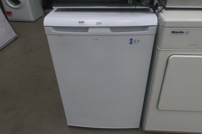 Lot 3207 - Beko undercounter freezer