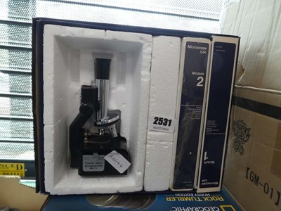 Lot 2531 - Thomas Salter Microscope Lab 3