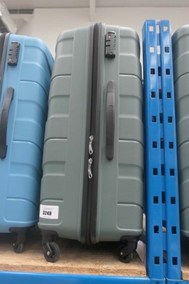 Lot 3249 - Large hard shell American Tourister suitcase