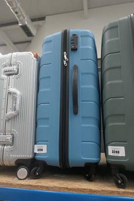 Lot 3250 - Large hard shell American Tourister suitcase