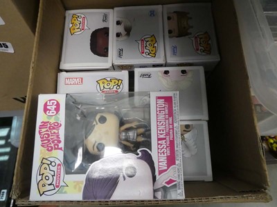 Lot 2536 - Box containing various Funko Pop figures