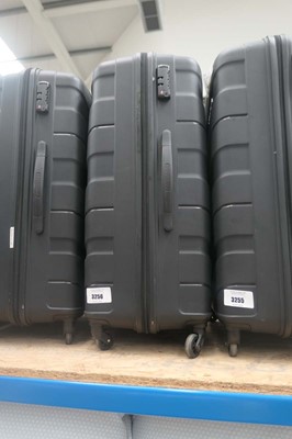 Lot 3256 - Large hard shell American Tourister suitcase