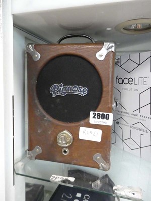 Lot 2600 - Pignose portable speaker