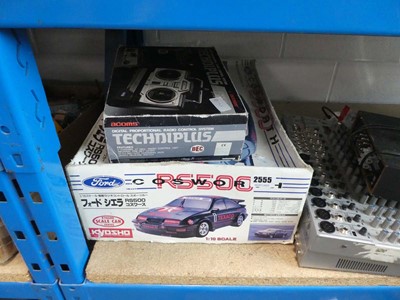 Lot 2555 - Radio controlled Ford Cosworth RS500 along...