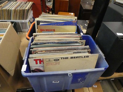 Lot 2626 - 2 boxes of various vinyl records inc. The...